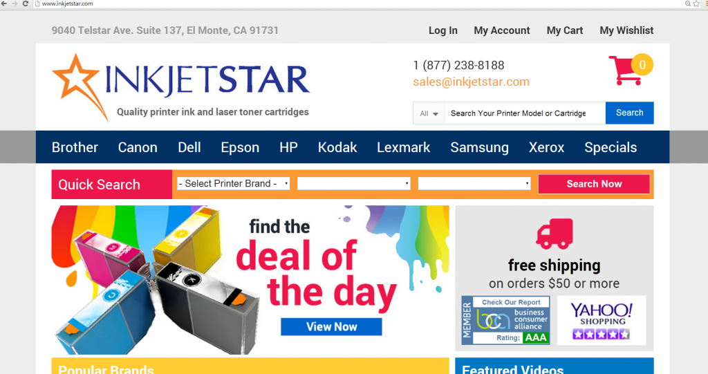 Inkjet Star new website