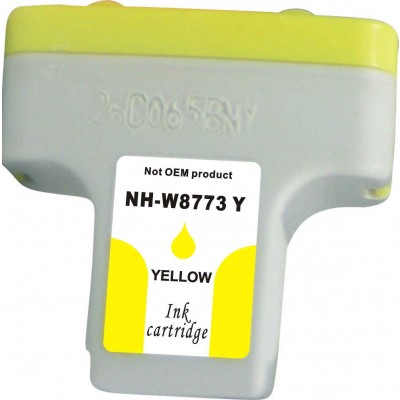 Remanufactured HP C8773WN (#02) high yield yellow ink cartridge