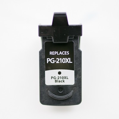 Remanufactured Canon PG-210XL high capacity black ink cartridge