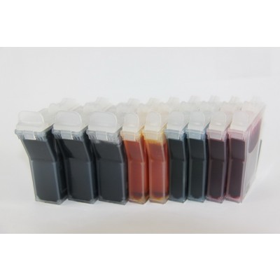 Compatible Brother LC31BK, LC31C, LC31M, LC31Y high yield ink cartridges (3 black, 2 cyan, 2 magenta, 2 yellow) value pack 