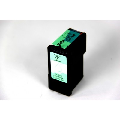 Remanufactured Lexmark 18C0190 (No. 2) color ink cartridge