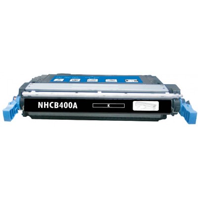 Remanufactured HP CE400A (HP 507A) black laser toner cartridge