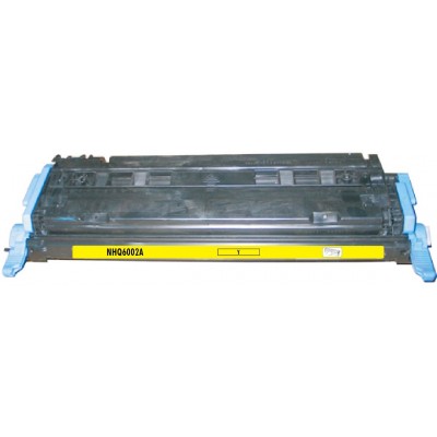 Remanufactured HP Q6002A (HP 124A) yellow laser toner cartridge