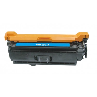 Compatible HP CE251A (HP 504A) cyan laser toner cartridge