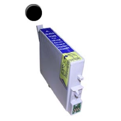 Remanufactured Epson T048120 black ink cartridge