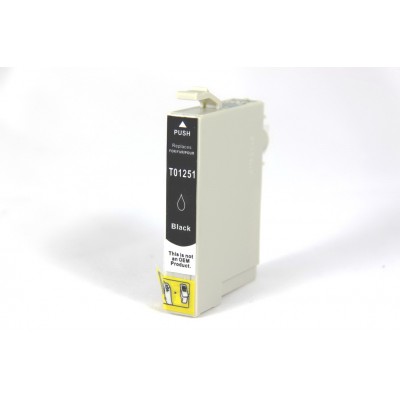 Remanufactured Epson T125120 black ink cartridge