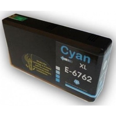 Remanufactured Epson T676xl220 High Yield Cyan ink cartridge