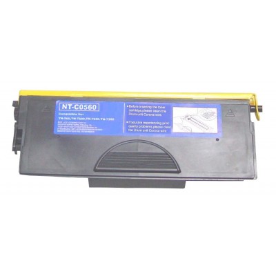 Compatible Brother TN560 high yield black laser toner cartridge