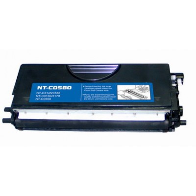 Compatible Brother TN580 high yield black laser toner cartridge