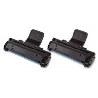 Compatible alternative to Samsung MLT-108S black laser toner cartridge (2 pieces)