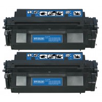 Remanufactured Canon L50 black laser toner cartridge - 2 pieces