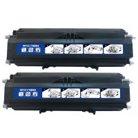 Remanufactured Dell 310-8707 (310-8709, GR332, PY449) high yield black laser toner cartridge (2 pieces)