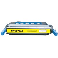 Remanufactured HP Q5952A (HP 643A) yellow laser toner cartridge