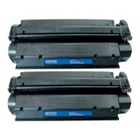 Compatible HP C7115X (HP 15X) high yield black laser toner cartridge (2 pieces)