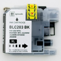 Compatible Brother LC203BK High Yield Black ink cartridge