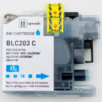 Compatible Brother LC203C High Yield Cyan ink cartridge