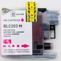 Compatible Brother LC203M High Yield Magenta ink cartridge