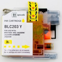 Compatible Brother LC203Y High Yield Yellow ink cartridge