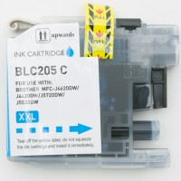 Compatible Brother LC205C Super High Yield Cyan ink cartridge