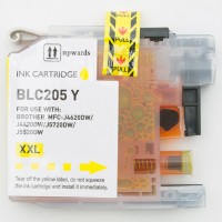 Compatible Brother LC205Y Super High Yield Yellow ink cartridge