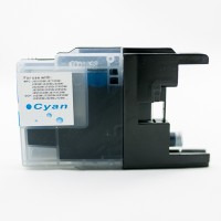 Compatible Brother LC61C cyan ink cartridge