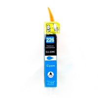 Compatible Canon CLI-226 cyan ink cartridge with chip