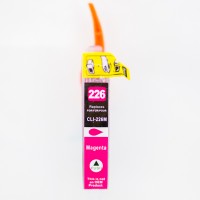 Compatible Canon CLI-226 magenta ink cartridge with chip