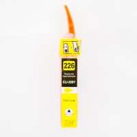Compatible Canon CLI-226 yellow ink cartridge with chip