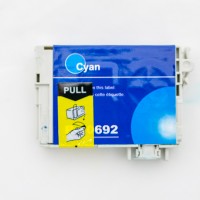 Remanufactured Epson T069220 cyan ink cartridge