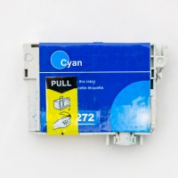 Remanufactured Epson T127220 (T1272) high yield cyan ink cartridge