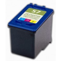 Remanufactured HP C6657 (No. 57) color ink cartridge