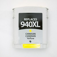 Remanufactured HP C4909AN (HP 940XL) high yield yellow ink cartridge