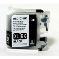 Compatible Brother LC103BK high yield black ink cartridge