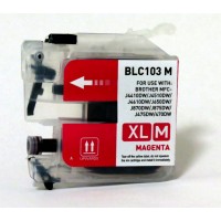 Compatible Brother LC103M high yield magenta ink cartridge
