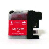 Compatible Brother LC105M extra high yield magenta ink cartridge