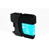 Compatible Brother LC65C cyan ink cartridge