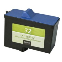 Remanufactured Lexmark 18L0032 (No. 82) black ink cartridge