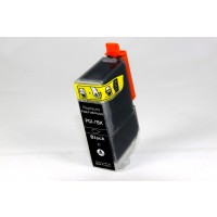 Compatible Canon PGI-7BK black inkjet cartridge with chip