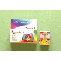 Remanufactured Epson T014201 color inkjet cartridge