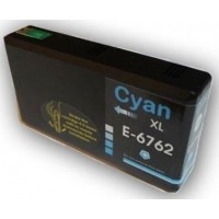 Remanufactured Epson T676xl220 High Yield Cyan ink cartridge