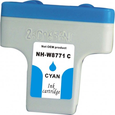Remanufactured HP C8771WN (#02) high yield cyan ink cartridge