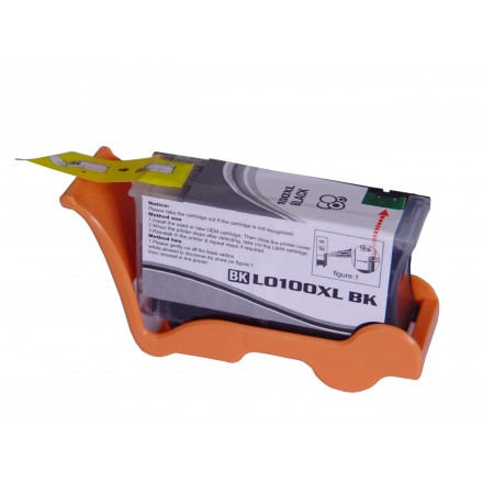 Compatible Lexmark 14N1068 (No. 100XL) high yield black ink cartridge