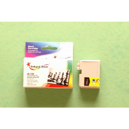 Compatible Epson S020189 black inkjet cartridge