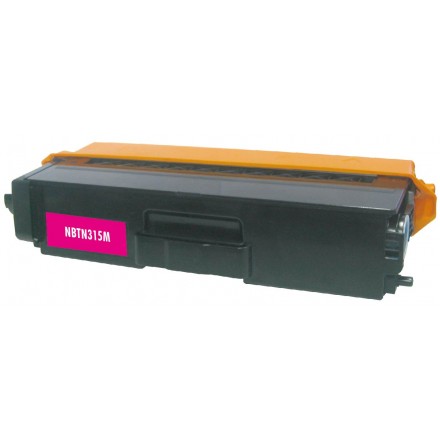 Compatible Brother TN315M high yield (replacing TN310M standard yield) magenta laser toner cartridge
