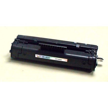 Remanufactured HP C4092A (HP 92A) black laser toner cartridge