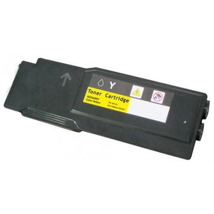 Compatible Dell 593-BBBR (YR3W3) Yellow laser toner cartridge