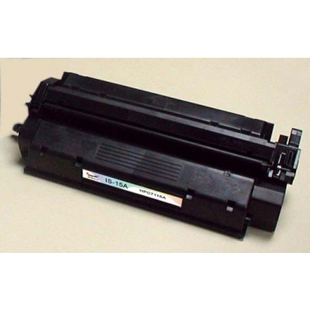 Compatible HP C7115A (HP 15A) black laser toner cartridge (2 pieces)