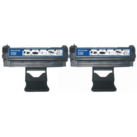 Compatible alternative to Samsung ML1610D2 black laser toner cartridge (2 pieces)