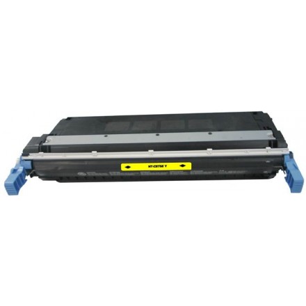 Remanufactured HP C9732A (HP 645A) yellow laser toner cartridge