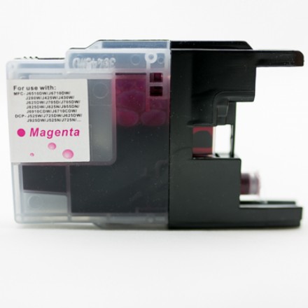 Compatible Brother LC61M magenta ink cartridge